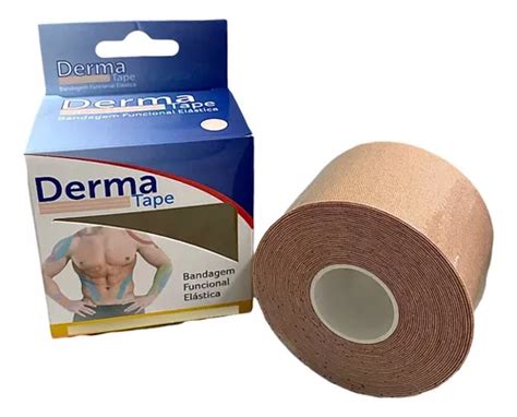 Vendaje El Stico Kinesio Dermatape Para Fisioterapia Cm X M Color