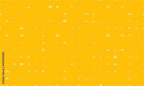 Seamless Background Pattern Of Evenly Spaced White Lesbian Symbols Of Different Sizes And