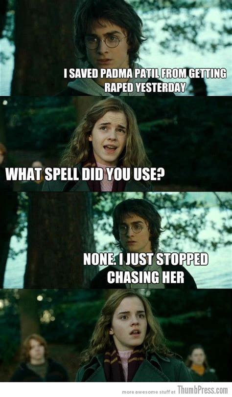 Horny Harry Hilarious Harry Potter Memes That Make Hermoine Cringe 20