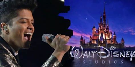 Signed Deal: Disney Studios and Bruno Mars Team Up For A Music ...