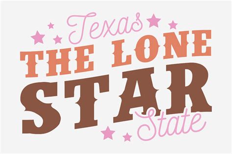 Texas the Lone Star State Graphic by ArtStoryCreative Fabrica