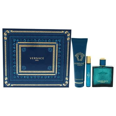 Versace Eros Cologne Gift Set For Men, 3 Pieces - Walmart.com