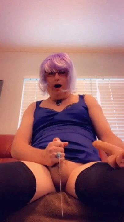 Big Cumshot In Blue Satin Dress Pantyluvn Sissy Shemale Amateur Porn Xhamster