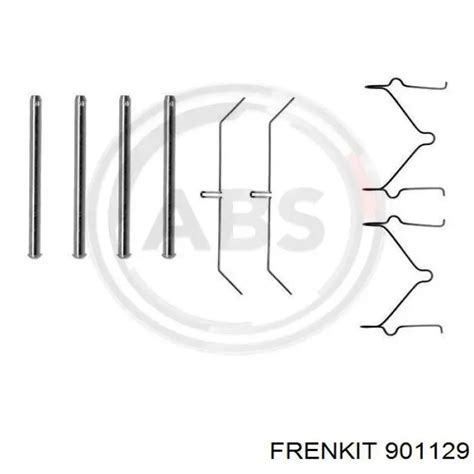 901129 Frenkit ремкомплект тормозных колодок