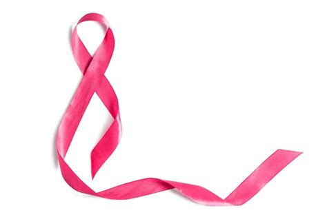 Premium Photo Pink Ribbon Isolated