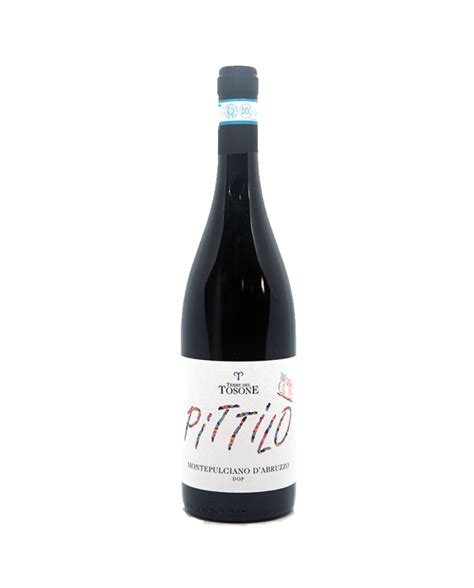 Pittil Montepulciano D Abruzzo Dop Terre Del Tosone Clickwine