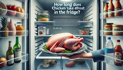 how long does a whole chicken take to defrost