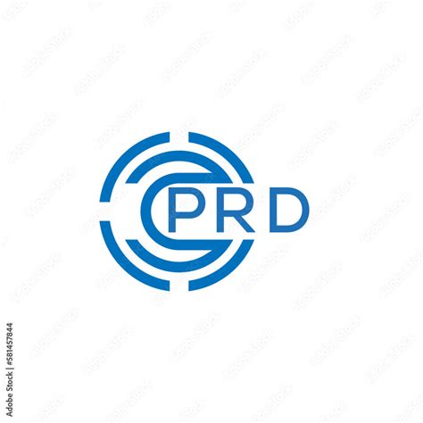 prd letter logo design prd creative initial letter logo concept prd