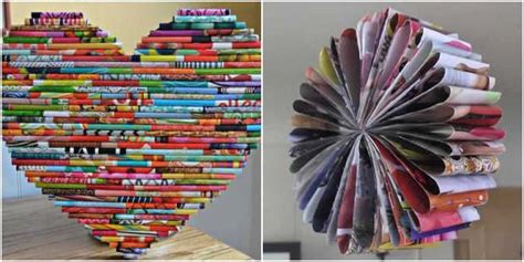 Artesanatos Com Revistas Velhas - Artesanatos com Revistas Velhas - Pop Lembrancinhas