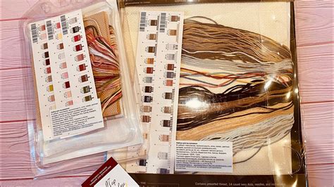 Покупки. Мир вышивки. Обзор. Вышивка крестиком. - YouTube