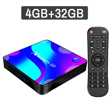 X88 PRO 10 4K TV BOX - Neon Technology