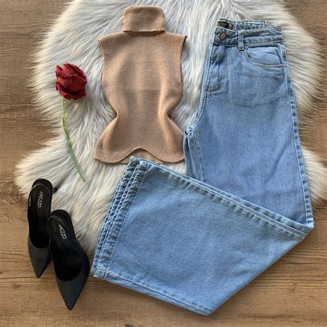 Cropped Regata Modal Gola Alta E Barra Ondulada Nude Dondoca Dondoca Moda Feminina