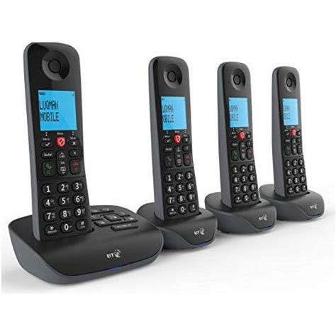 BT Essential Cordless Home Phone with Nuisance Call Blocking and ...