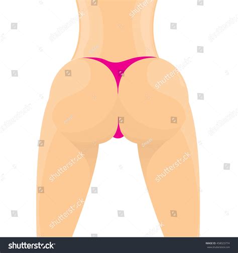 Sexy Woman Big Booty Vector Ass Stock Vector Royalty Free 458023774 Shutterstock
