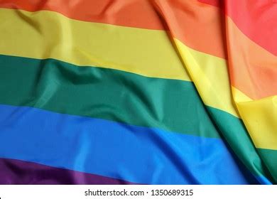 Close Large Gay Pride Flag Stock Photo Shutterstock