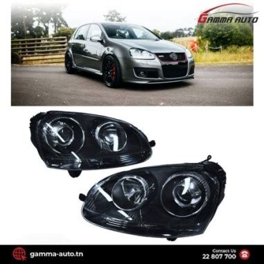 Phares Avant Full Led Vw Golf