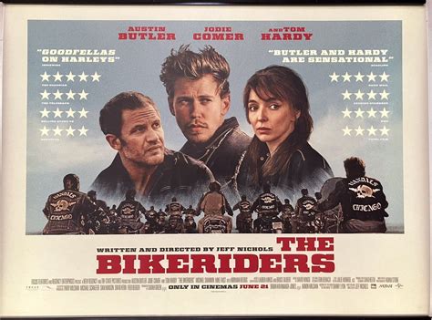 THE BIKERIDERS Original UK Cinema Quad Poster EBay