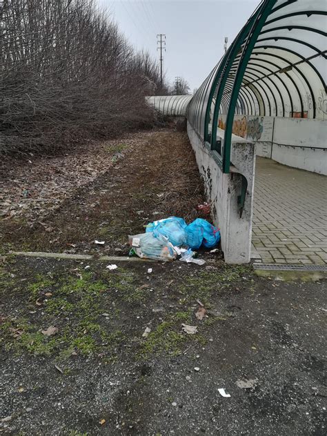 Vetri Rotti E Rifiuti Lettore Fotografa Il Degrado Della Stazione Di