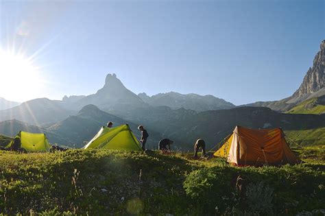 Pr Parer Son Bivouac Avec D Tours En Montagne