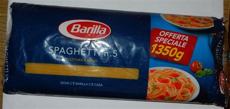 Barilla spaghetti №5 1350 г | Купить в интернет-магазине товары из ...