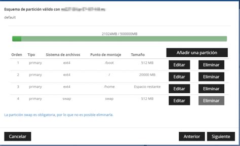 Instalación y configuración del sistema operativo Instalar un servidor