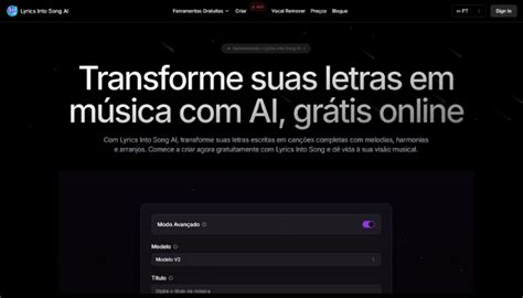 Gerador de Música: Transformar Texto em Música com IA