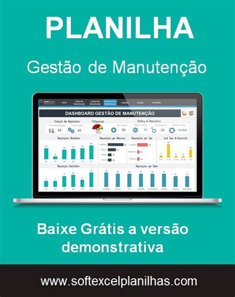 Planilha De Controle De Manuten O Em Excel Planilhas Indicadores De