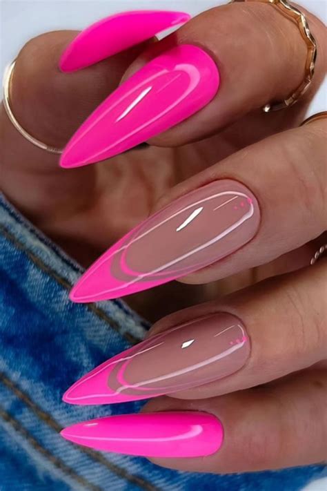 Hot Pink Nail Designs To Wear This Season The Beauty Pursuit