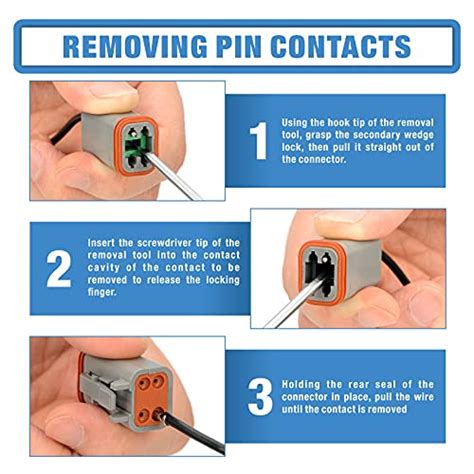 Iwiss Deutsch Dt Connector Kit In Pin Configurations Size