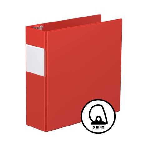 economy slant  ring binder  label holder