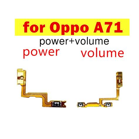 For Oppo A71 Power Volume Flex Cable On Off Side Button Switch Flex