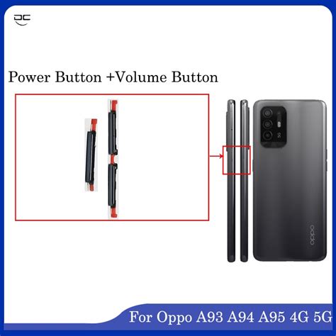 Volume Pwoer Side Button For OPPO A93 A94 A95 4G 5G Up Down Volume ON