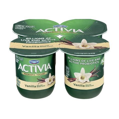 Activia Probiotic Yogurt Vanilla Nutrition Facts Besto Blog