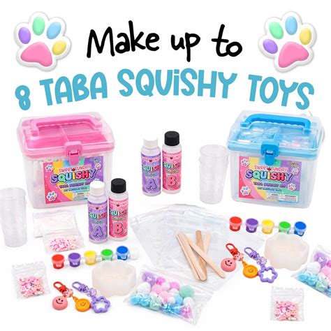 diy taba squishy kits  kids mess  slime alternative sweet sunday