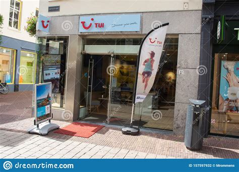 Entrance Of A Tui Travel Agency Editorial Photography Image Of