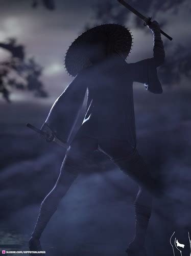 HippoThalamus Semi Nude Samurai And Fog