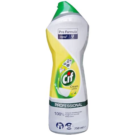 CIF Cream Lemon Mleczko Do Czyszczenia Kuchni 750ml Shopee Polska