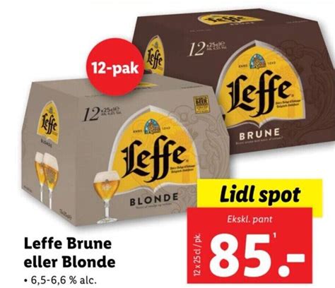 Leffe Brune Eller Blonde Tilbud Hos Lidl