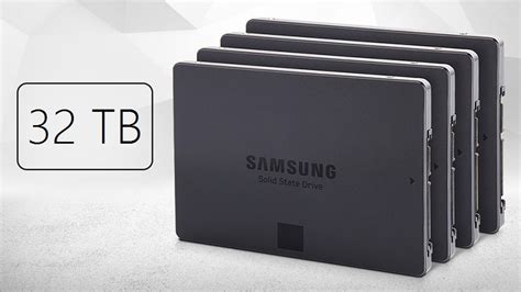 Samsung annuncia l'arrivo di un hard disk SSD da 32 TB!