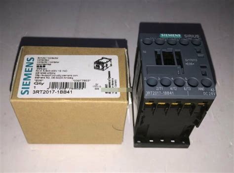 Pc New In Box Siemens Contactor Rt Bb Dc V Free Shipping