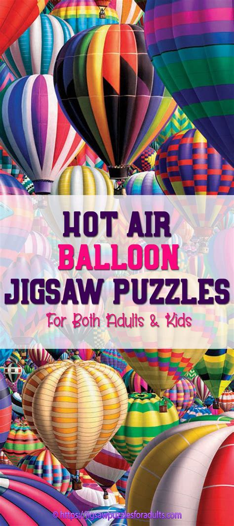 Hot Air Balloon Jigsaw Puzzles Jigsaw Puzzles For Adults