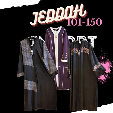 Jual Abaya Jeddah Ori Terbaru Varian 3 Shopee Indonesia