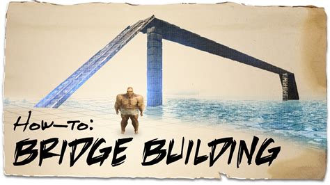 How to build a bridge over water | ARK: Survival Evolved | Building Tips | Survival | Before It ...