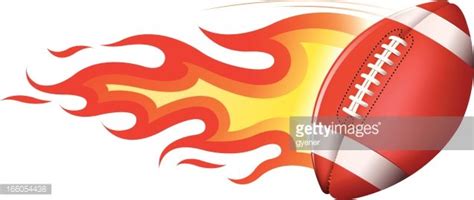 Fire Of American Football Stock Clipart | Royalty-Free | FreeImages