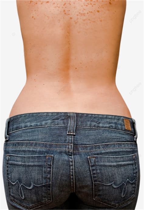 Womans Back Ass Beauty Dermatology Skin Smooth Butt Png Transparent Image And Clipart For