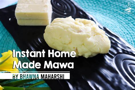 Home Made Mawa Khoya From Milk Powder Instant Khoya Recipe Pans