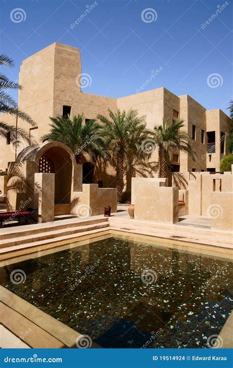 Bab Al-Shams Desert Resort editorial stock image. Image of resort ...