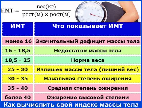 Нормы веса для людей и как вычислить свой ИМТ. Причины держать вес под ...