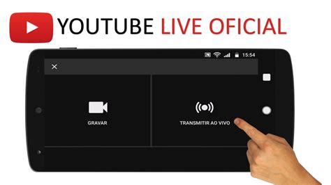 Fazer Transmiss O Ao Vivo No Youtube Pelo Aplicativo Oficial Youtube