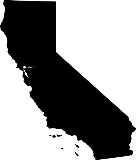 SVG > california map usa maps - Free SVG Image & Icon. | SVG Silh